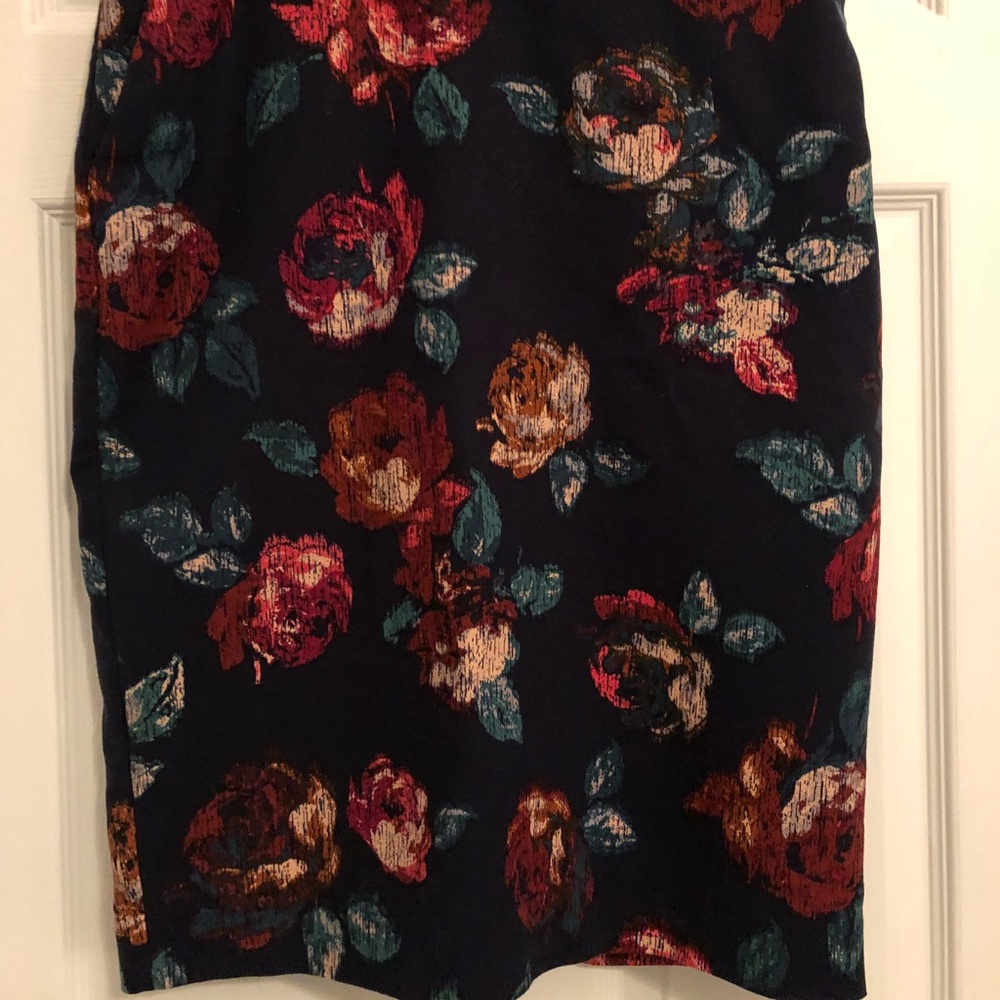 Merona (Target) Floral Pencil Skirt
